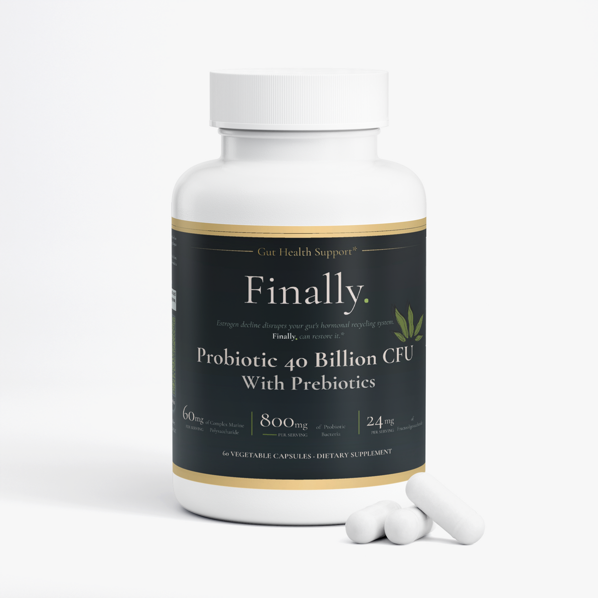 Probiotic 40 Billion with Prebiotics